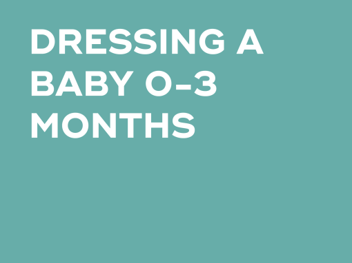 DRESSING A BABY 0-3 MONTHS